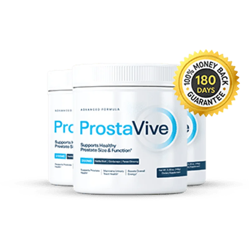 ProstaVive Natural Men's Wellness Formula — 3 Bottle / 90 Day Pack