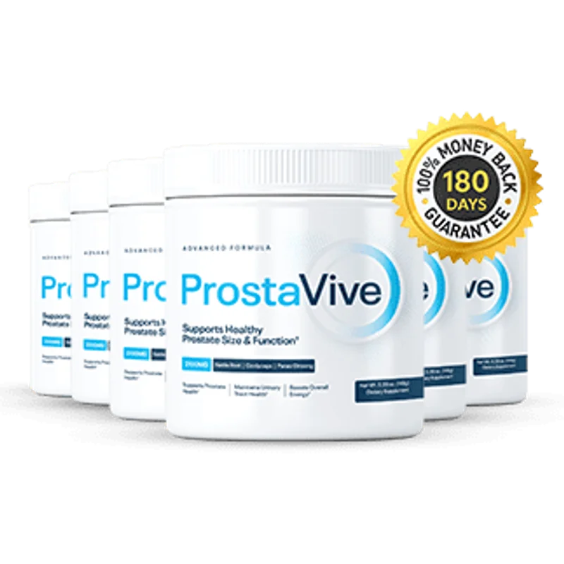 ProstaVive Natural Men's Wellness Formula — 6 Bottle / 180 Day Pack